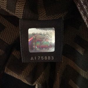 fendi hologram sticker